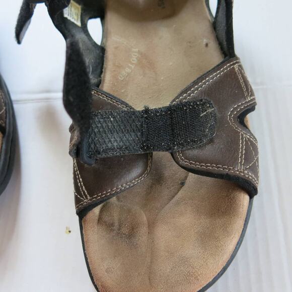 DOCKERS Newpage Outdoor Sport Sandal Size 12M Men's Adjustable Straps Brown - Picture 7 of 13